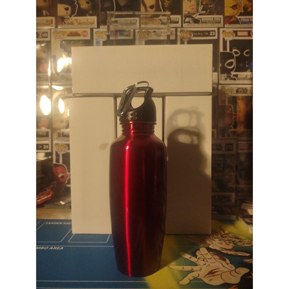 Stainless Steel Bottle Red (x4 Bottles) Around 24oz